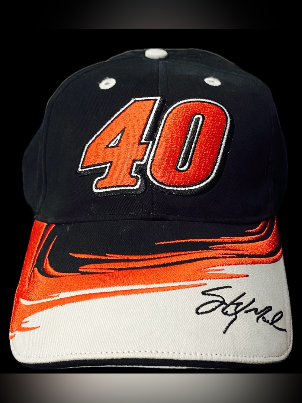 Vintage NASCAR Sterling Marlin #40 Coors Light Strapback Hat NWT AP
